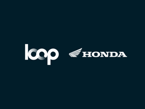 Honda Motorcycles and Loop partnership
