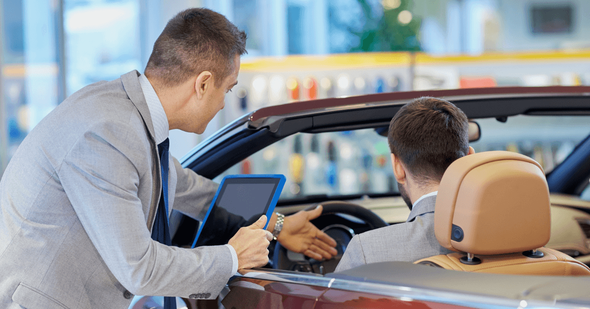 Automotive field team onsite at a dealership